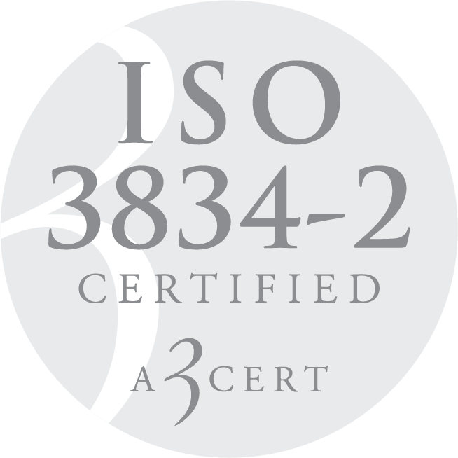 ISO 3834-2 Certifikat